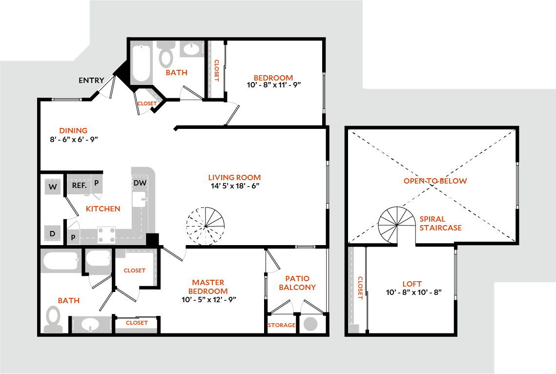 Floor Plan - Plan 2H