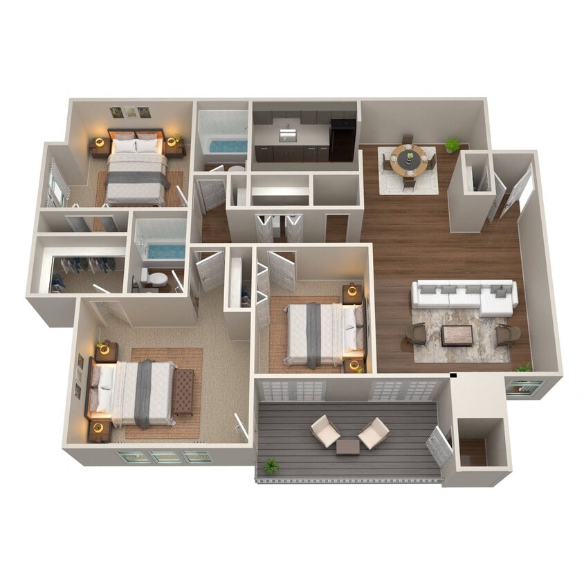 Floor Plan - C1 - Greenside