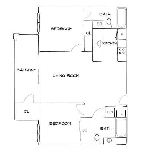 Floor Plan - Design 2A Premier
