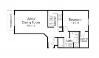 1 Bedroom/1 Bath - Ellicott