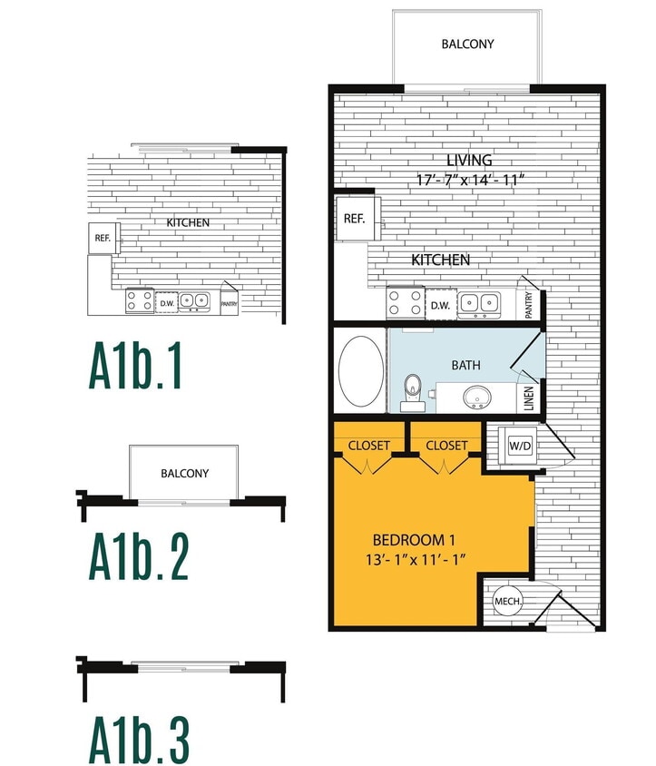 Floor Plan - A1B.1