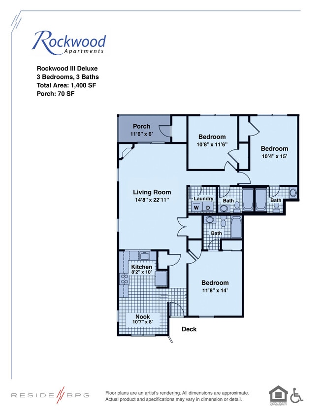 Floor Plan - Rockwood III Deluxe