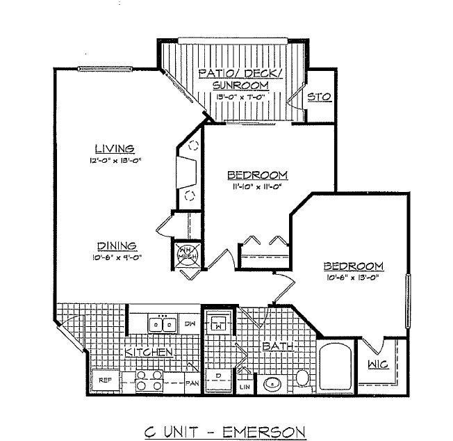 Floor Plan - The Emerson