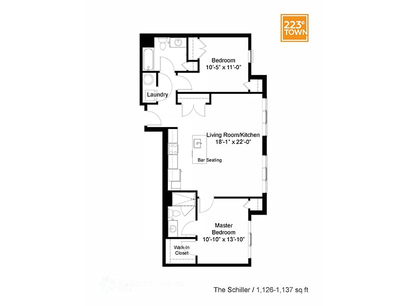 Floor Plan - The Schiller