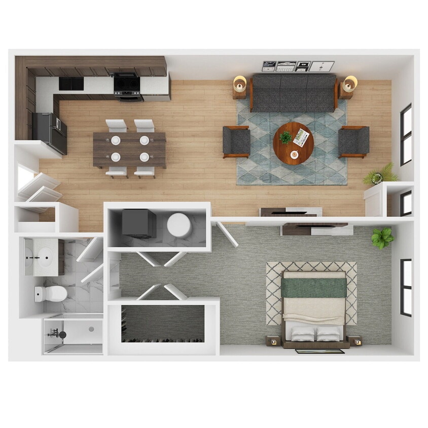 Floor Plan - The Lakeside