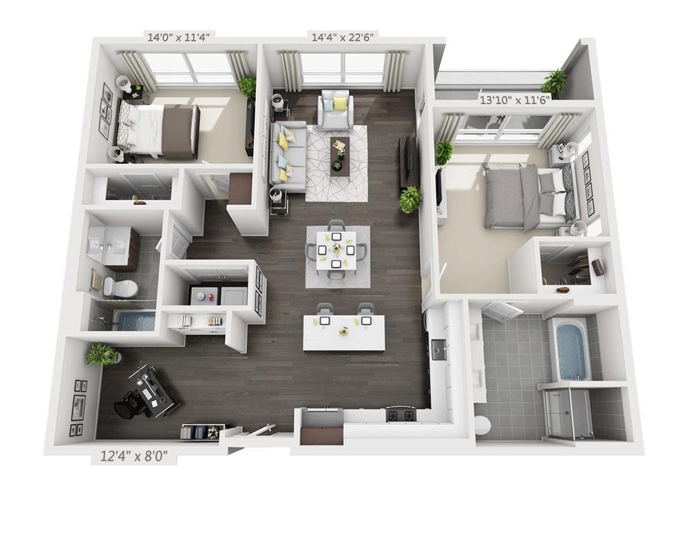 Floor Plan - B2E
