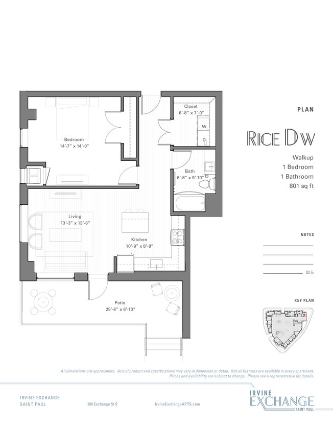 Rice Dw - Walkup floor plan Irvine Exchange - Rice Dw - Walkup