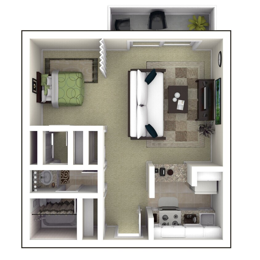Floor Plan - Residence 1H Luxury