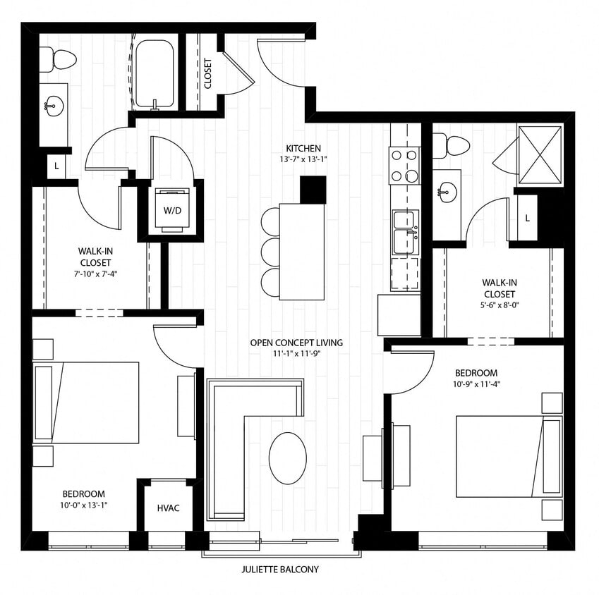 Floor Plan - Stockholm 2