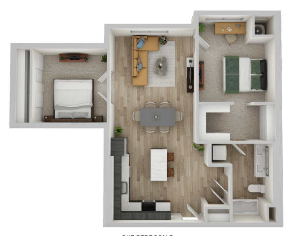Floor Plan - 1-D