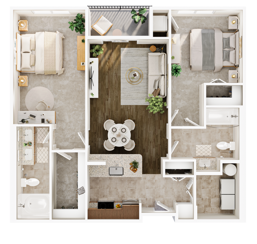 Floor Plan - The Lynnhaven