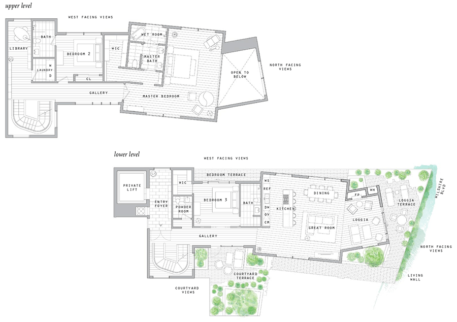 Floor Plan - Penthouse 17