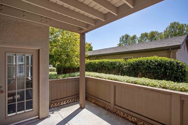 Semi-private patios - Renaissance Apartment Homes