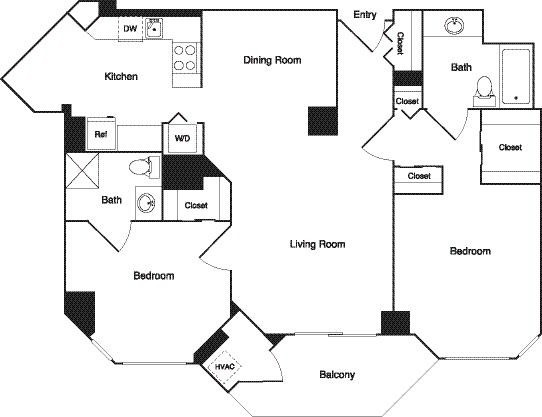 Floor Plan - Redwood Renovated