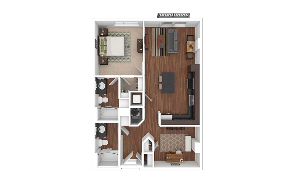 Floor Plan - The Magnolia Hall