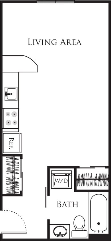 Floor Plan - Micro Studio - C2B