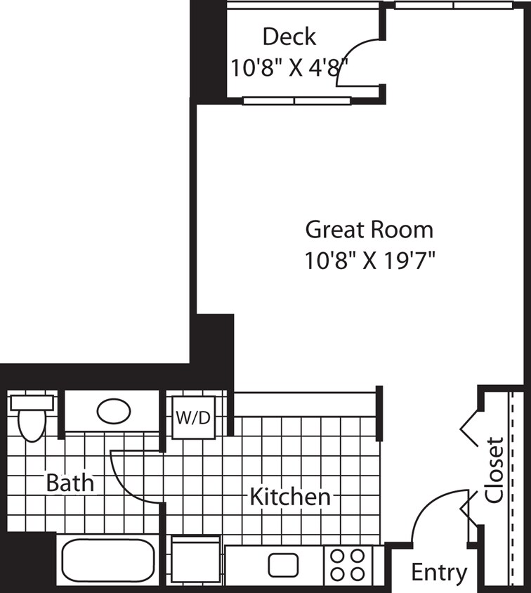 Floor Plan - Studio SE - 925 1325