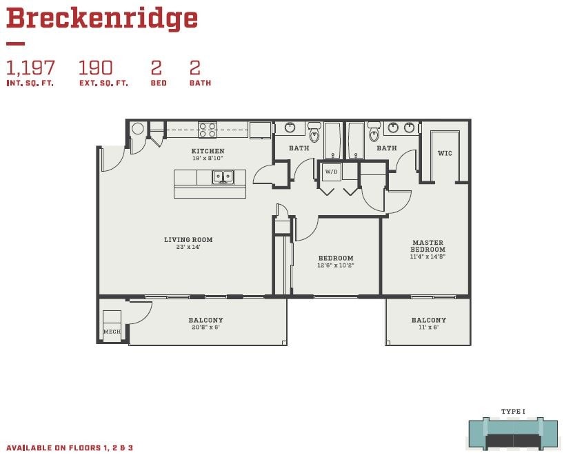 Floor Plan - Breckenridge