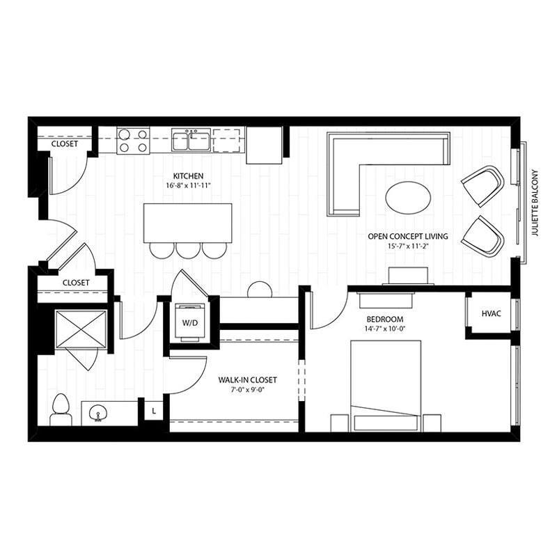 Floor Plan - Helsinki 17