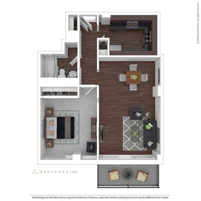 Floor Plan - 1B1B