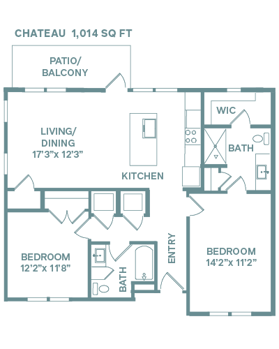 Floor Plan - Chateau (Villa PH2)