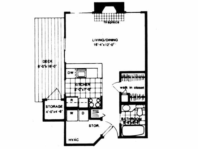 Floorplan - The Studio Sundeck-Premium
