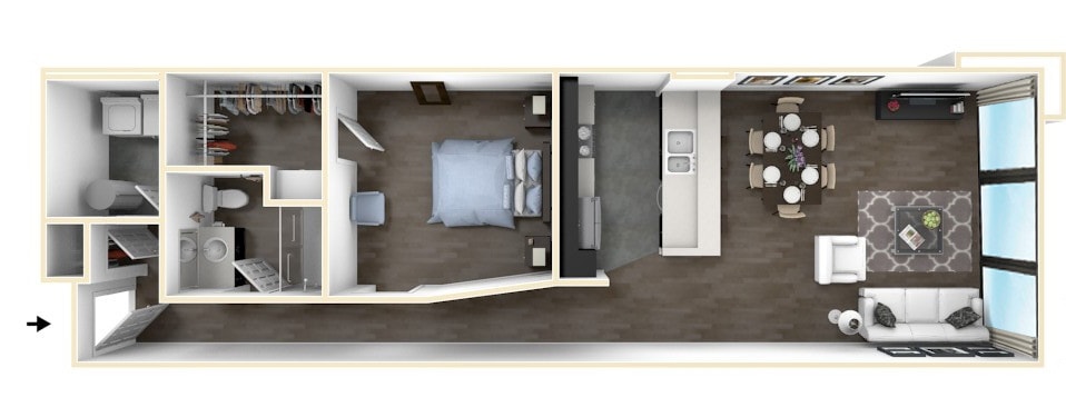 Floor Plan - The Vonnegut