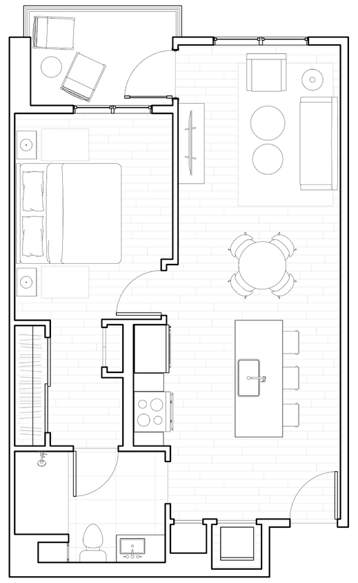 Floor Plan - A ONE