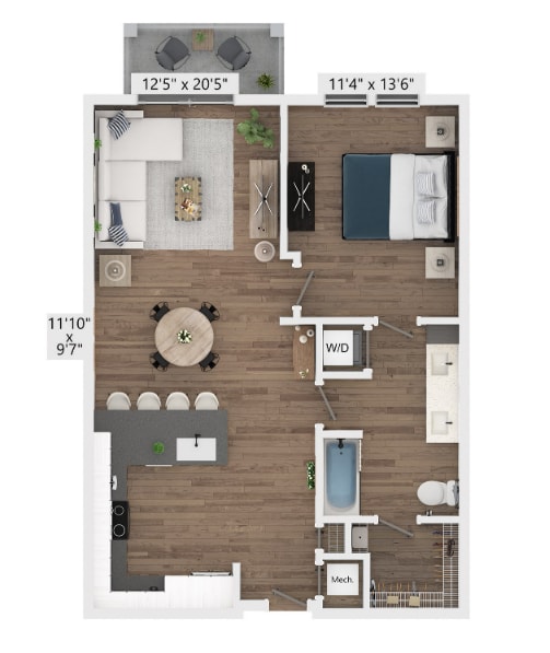 Floor Plan - Zinnia