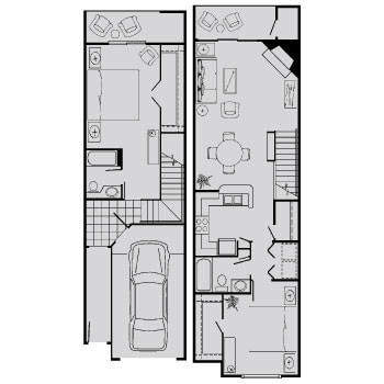 Floor Plan - H (TwnHm)