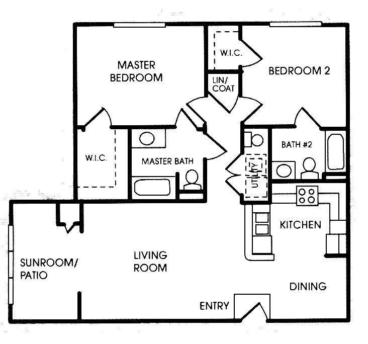 Floor Plan - The Flamingo