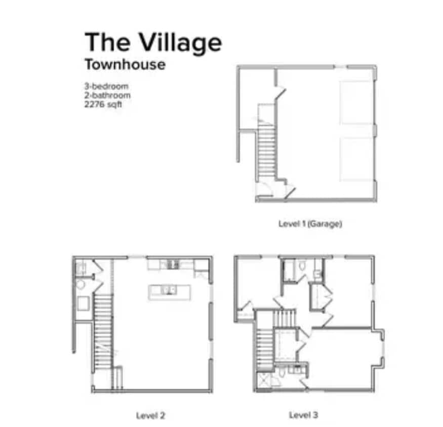 Village Townhome 3 bedroom - Village Townhome 3 Bedroom