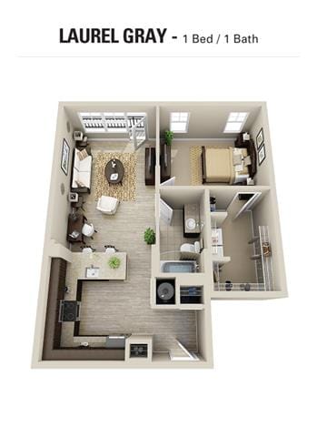 Floor Plan - Laurel Gray
