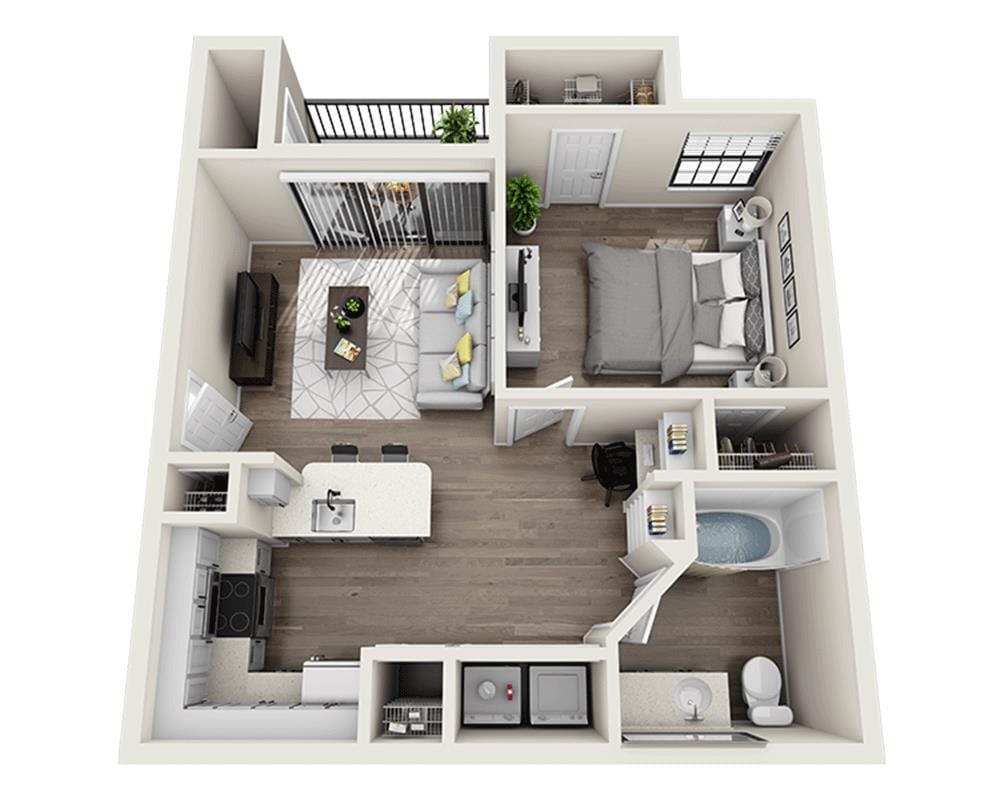 Floor Plan - The Travis (A1A)