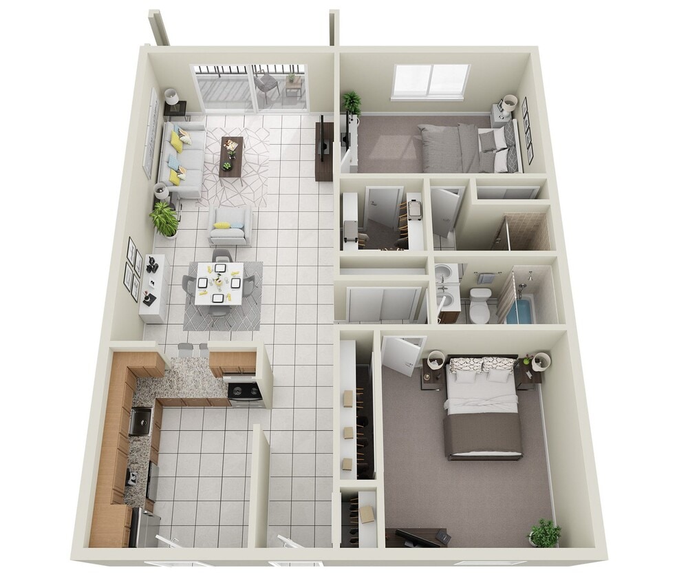 Floor Plan - Sabal (B2)