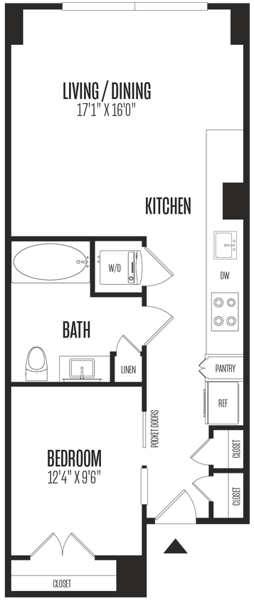 Floor Plan - Studio-STU