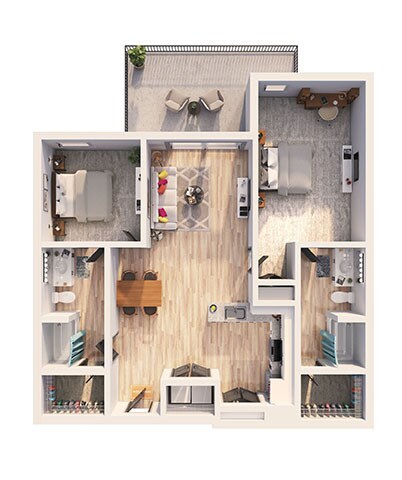 Floor Plan - B3P2
