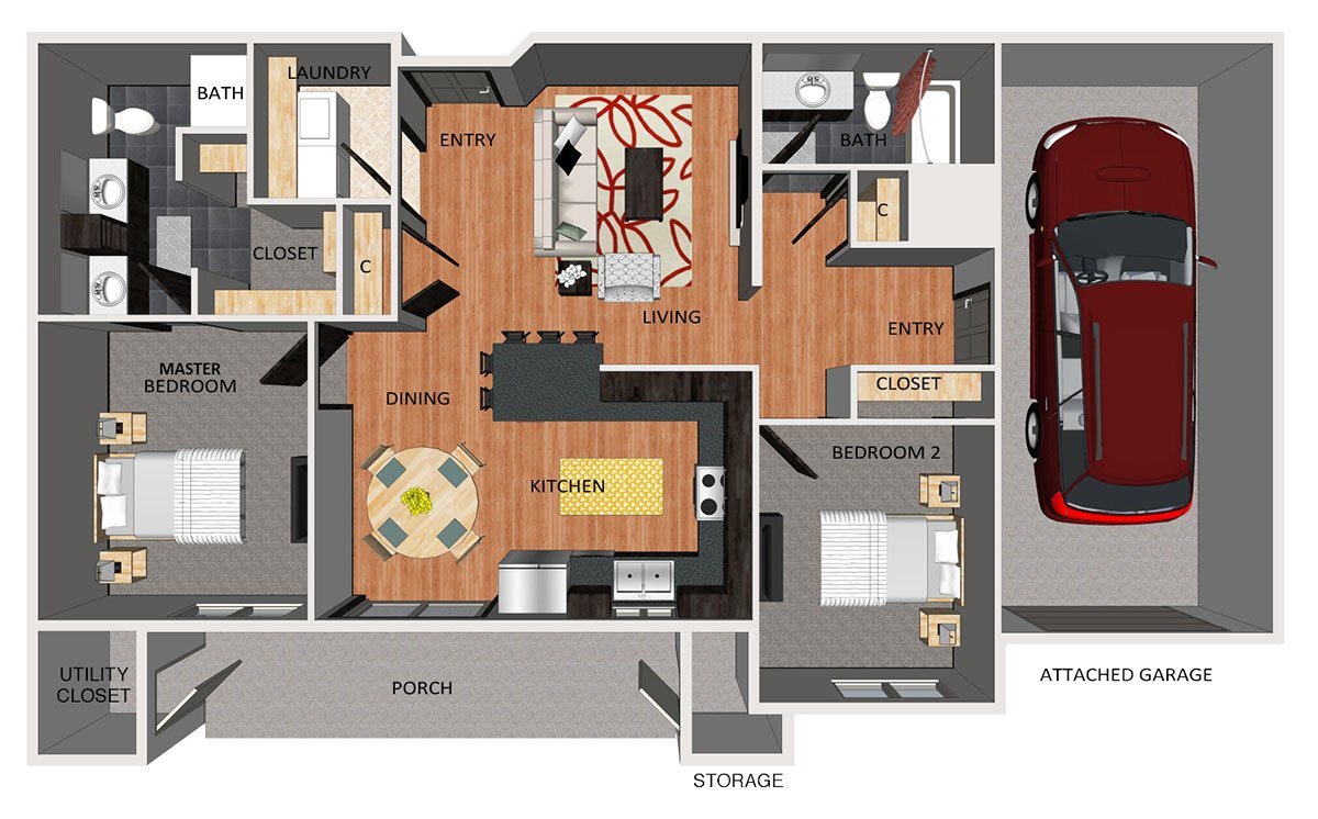 Floor Plan - Leeds I