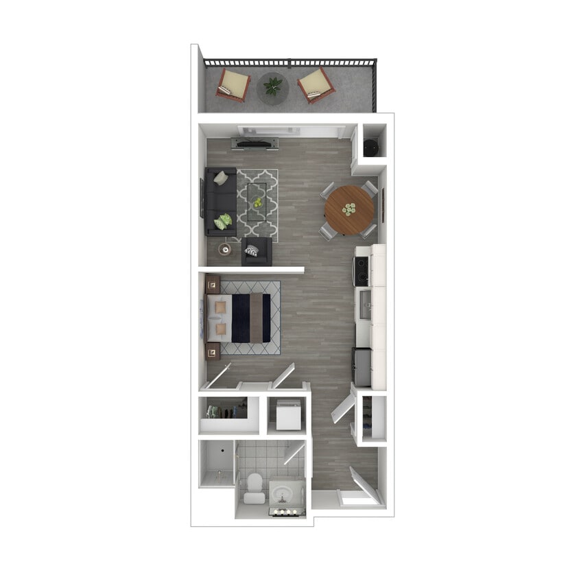 Oceana - Studio - 3D Furnished - Oceana