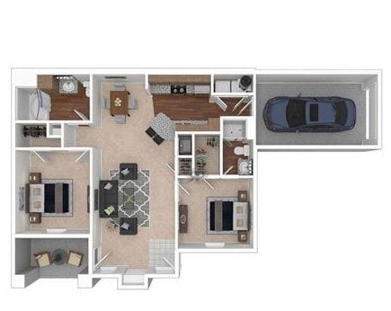 Floor Plan - Burgundy II