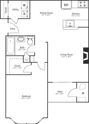 Floor Plan - Bedford