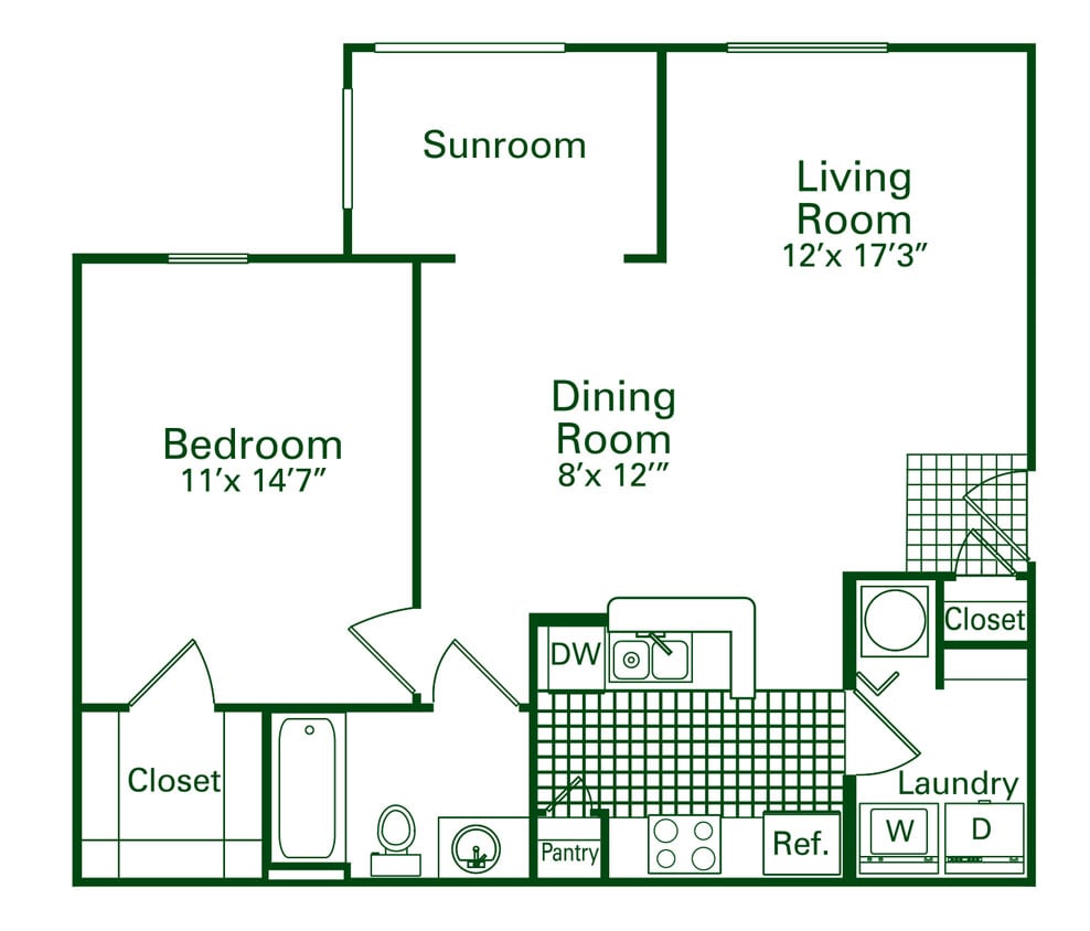 Floor Plan - 1A
