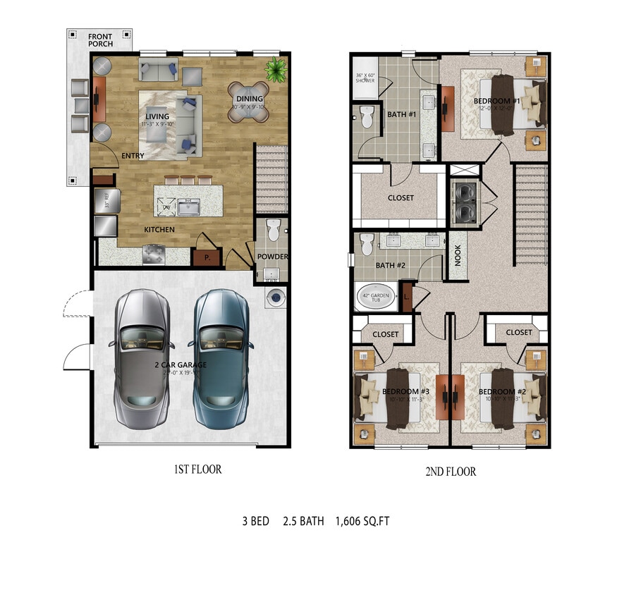 A2-19-unit C1_edit-Model_combined copy - Post Oak