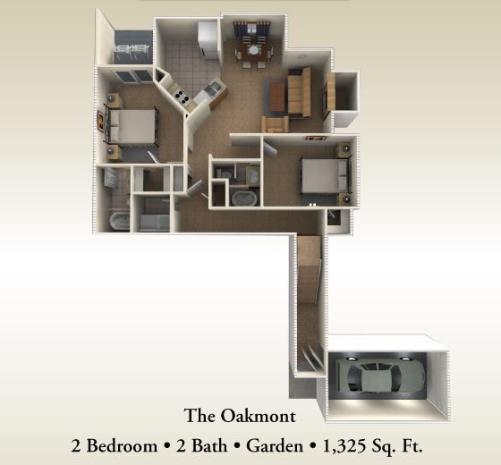 Floor Plan - Oakmont