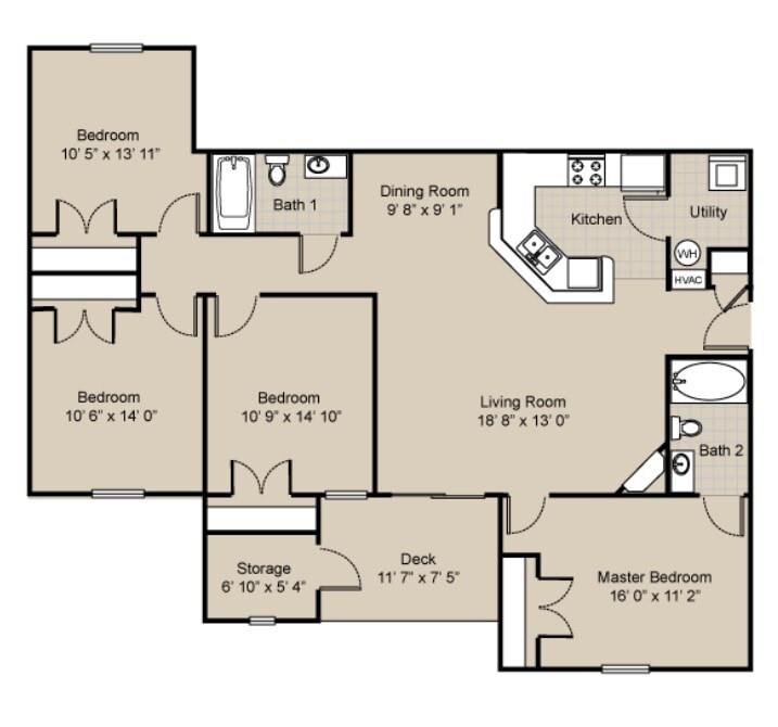 4 Bedroom - Phase 2-Call for availability before applying