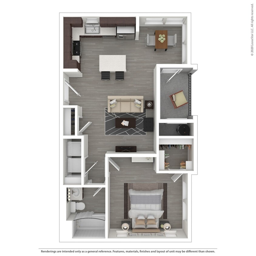 Floor Plan - mr1x1b