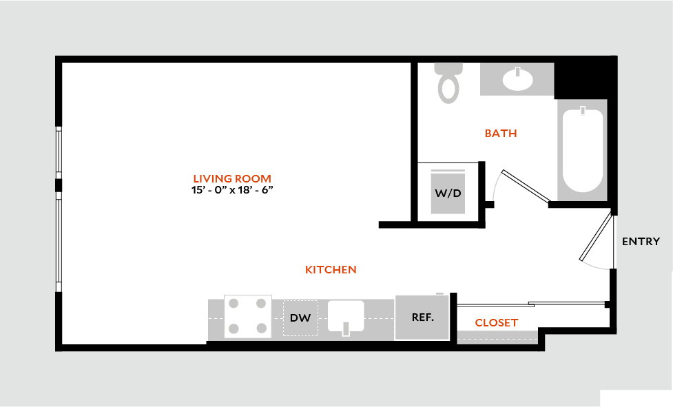 Floor Plan - South Studio A