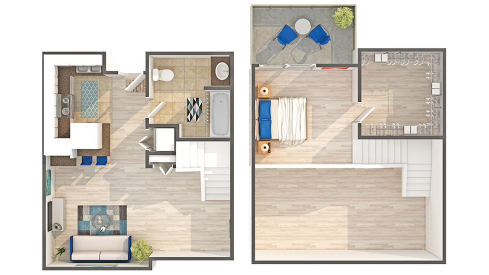 A5 | 1-Bedroom Floorplan - A5