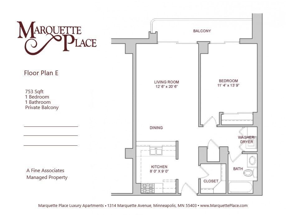 Floor Plan - Plan E