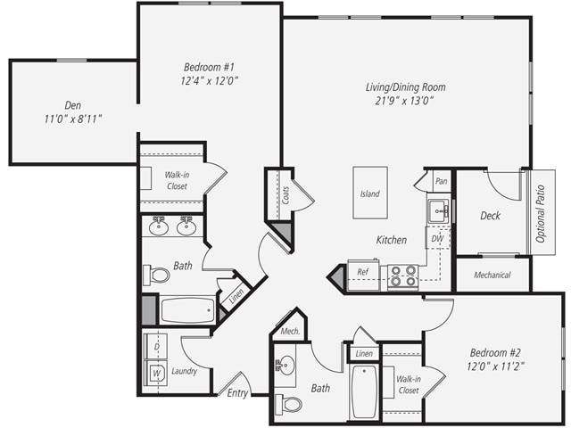 Floor Plan - B12D